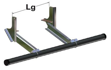BAI Barra paraincastro profilo tubo acciaio tondo Ø 100 (1)