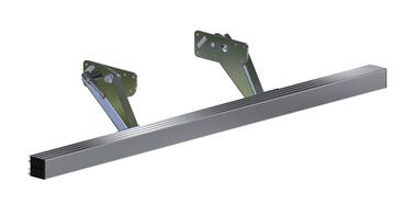 BA Barra paraincastro profilo tubo alluminio rettangolare 120 x H100 braccio corto