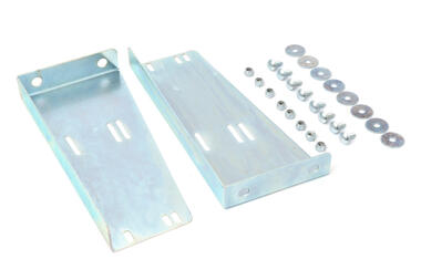 Zinc plated steel horizontal supports kit