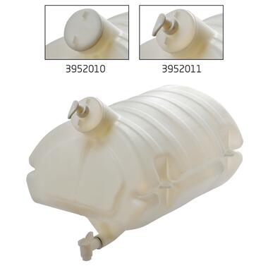 GALLERY Depósito de agua plástico blanco 30L (1)