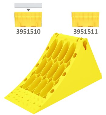 CROWNY 46NET46 Podstawki pod koła żółty E46