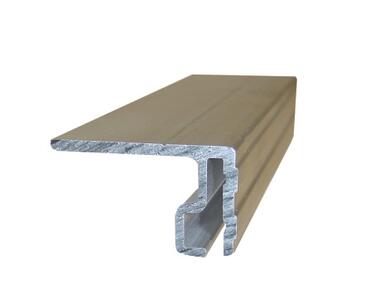 Profilo alluminio di fissaggio paraspruzzi laterali (1)
