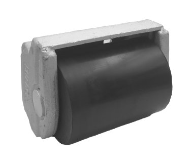 Butoir horizontal à 1 rouleau cylindrique BUT-ROLL H1-130 (1)