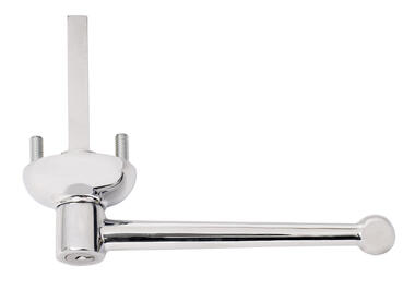 Chrome plated brass locking handle with two keys