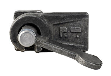 Chiusura con maniglia a blocco in acciaio grezzo (1)
