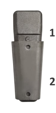 Conic pillar assembly, A 50 drop-forged steel