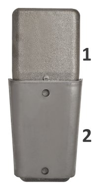 Conic pillar assembly, A 50 drop-forged steel (1)