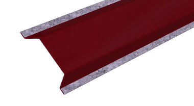 Red padding profile, galvanized steel (1)
