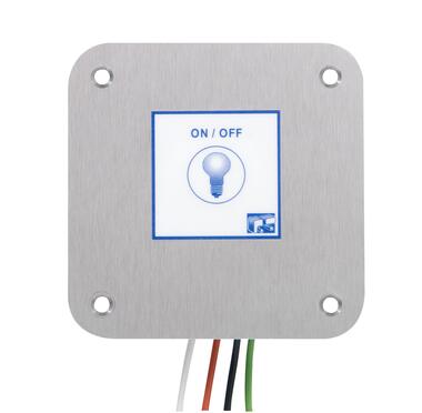 Recessed timer switch, with foam seal