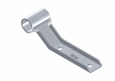 Support bracket for lateral tube Ø30 mm