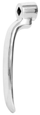 Chrome plated zinc alloy inside handle (1)