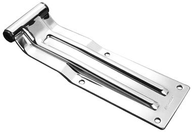 Stainless steel hinge with self-lubricating bushes, for max