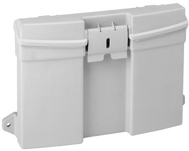 Portadocumentos rectangular en composite gris (1)