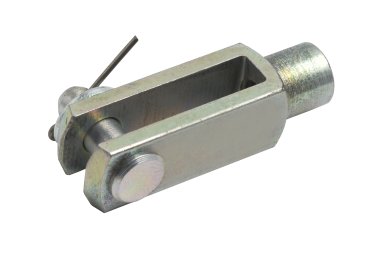 Zinc plated rod yoke, long