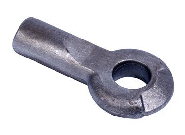 Short DIN drawbar eye, without collar, to weld (1)