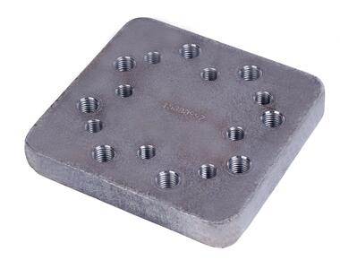 Placa soporte mixta soldable para 2905917, 2905850, 2905862