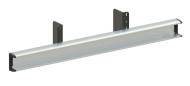 Barra antiempotramiento 3,5 t - 7,5 t aluminio con soporte de luces integrado.