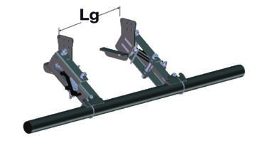 BAB Steel profi le Ø 100 underrun bar