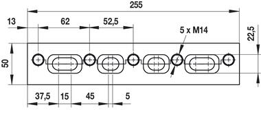 Kit entretoise T50/T60 (2)