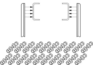 Schraubensatz für XPAND P42 & XFIX P61