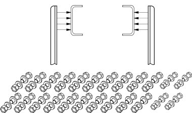 Kit visserie cl10.9 pour fixation bae XFOLD P58 sur le châssis (1)