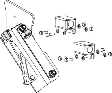 Kit supporto rilevatore di posizione per XFOLD-P58