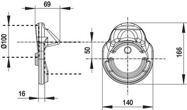 Zestaw do transformacji rurki 101,6 mm, przesuniecie 50 mm (2)