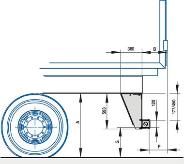 XFIX S710C R58-03 Stahl-Unterfahrschutz mit Quadratrohr 120 x 120 (2)