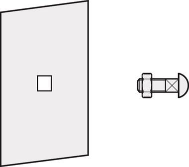 Mounting kit for steel profiles (2)