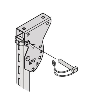 GOUPILLE CLIP Ø10 ZB