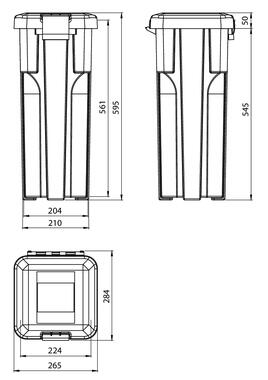 SLIDEN Box für Feuerlöscher 6kg, rot (2)