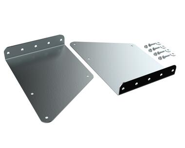 SLIDEN Zinc plated steel supports kit 30/60 ° (1)