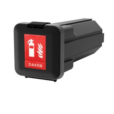 SLIDEN - Coffre + extincteur 6kg