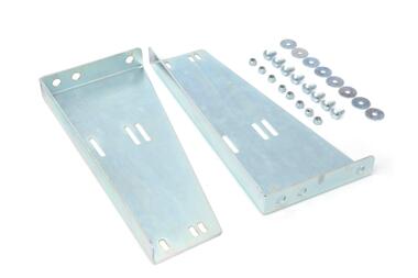 Zinc plated steel horizontal supports kit