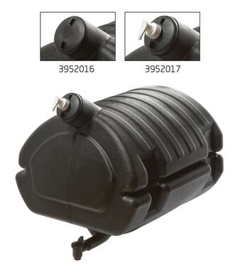 GALLERY Water tank black plastic 50L