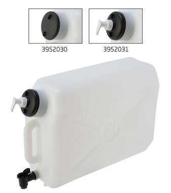 START Depósito de agua plástico blanco 25L