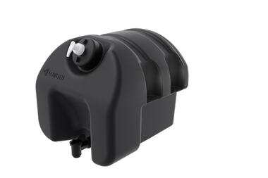 SQUARE Wassertank 18L Plastik, schwarz (4)