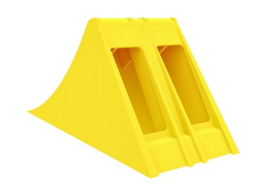 CROWNY 36 Yellow plastic wheel chock E36 (3)