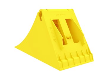 CROWNY 46 Cale de roue E46 plastique jaune (3)