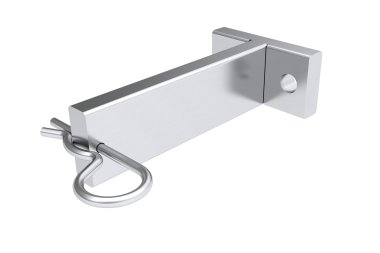 ALOK SINGLE - Support aluminium pour 2 câles ORIGAMY E53