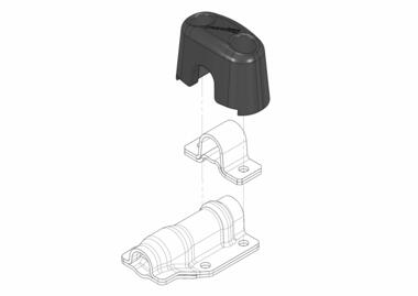Butée de porte pour guide Ø22 (3)