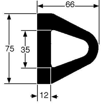 Rembarde delta 75x66 mm (2)