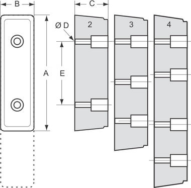 Rubber buffers (2)