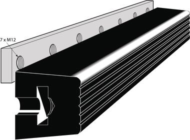 Perfil EPDM con barra de fijación (1)