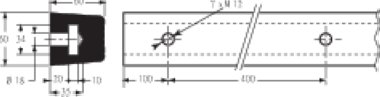 E.P.D.M. profile with fixation bar (2)