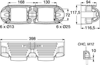 S.ROLL H2 2 roller horizontal model (2)