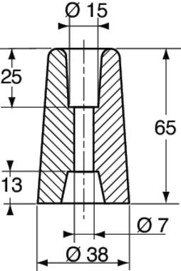 Rubber buffers (2)