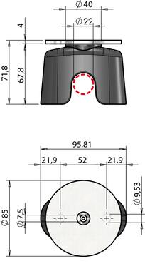 Türfeststeller, magnetisch (2)