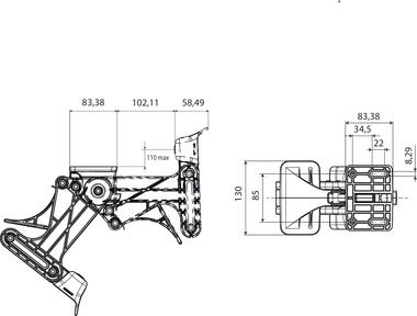 Dynamic and ergonomic door retainer QWIDO (2)