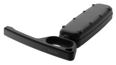 STOPPER Arrêt de porte en nylon noir sans supports de fixation (1)